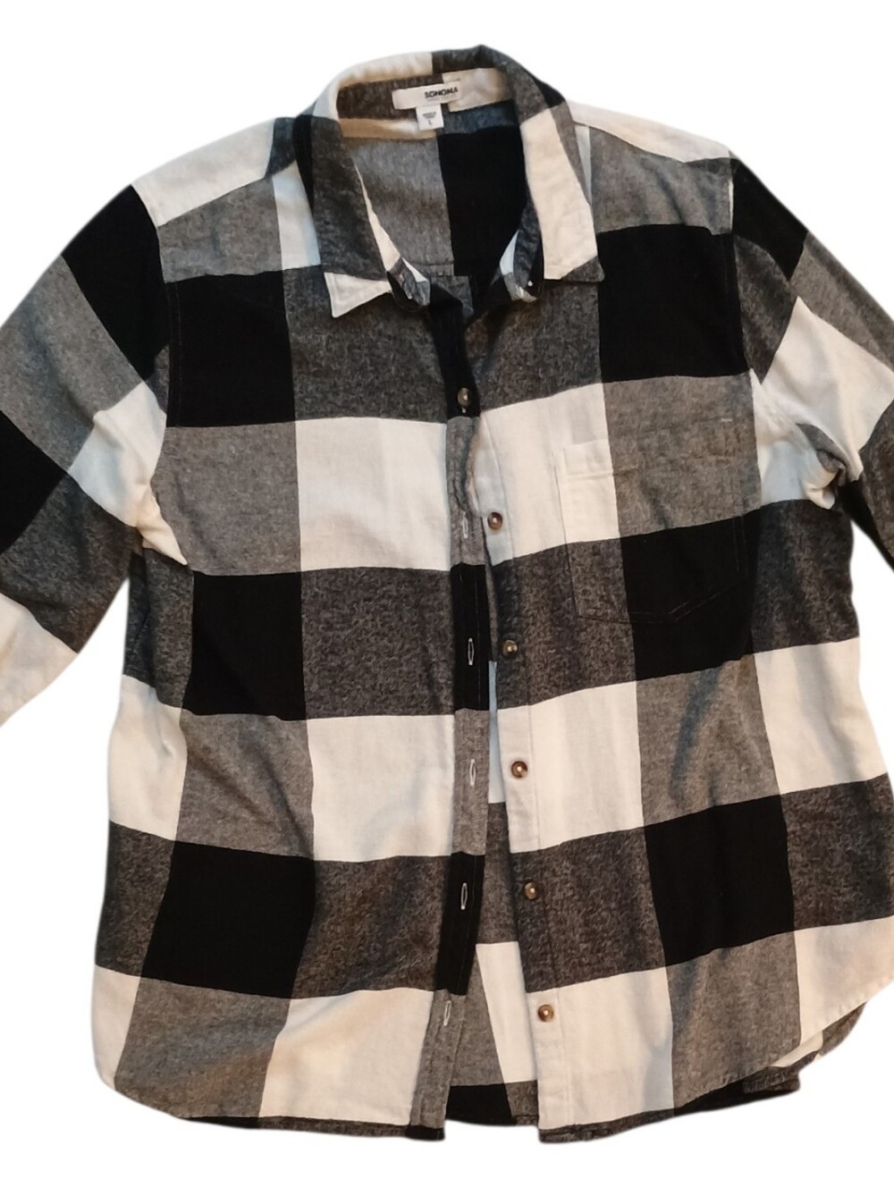 Sonoma Goods for Life Plaid Button-Up Shirt | Women